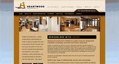 Desktop Screenshot of heartwoodconstructionllc.com